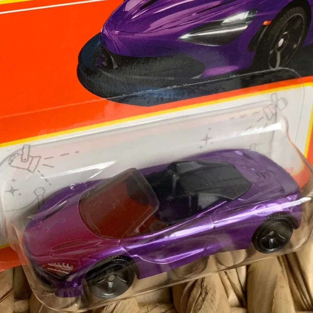 2019 McLaren 720S Spider Matchbox Convertible Purple Car MB85 Diecast MBX 2024 🆕